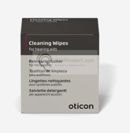 Chusteczki czyszcząco- dezynfekujące firmy Oticon