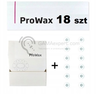 Filtry Bernafon ProWax zestaw 18 szt.- krążek+ dodatkowe filterki luzem