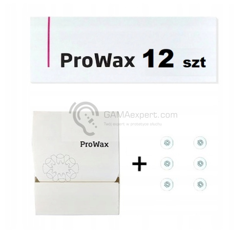 Filtry Bernafon ProWax zestaw 12 szt.