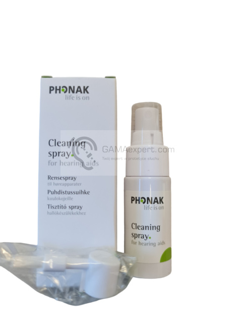 Spray Phonak 30 ml do dezynfekcji wkładek i aparatu