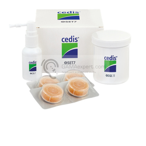 Zestaw Cedis eSET 7 do czyszczenia i osuszania aparatów słuchowych